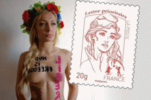 02_Inna Sevchenko, leader des femens, a été choisie pour incarner la Marianne de la République socialiste